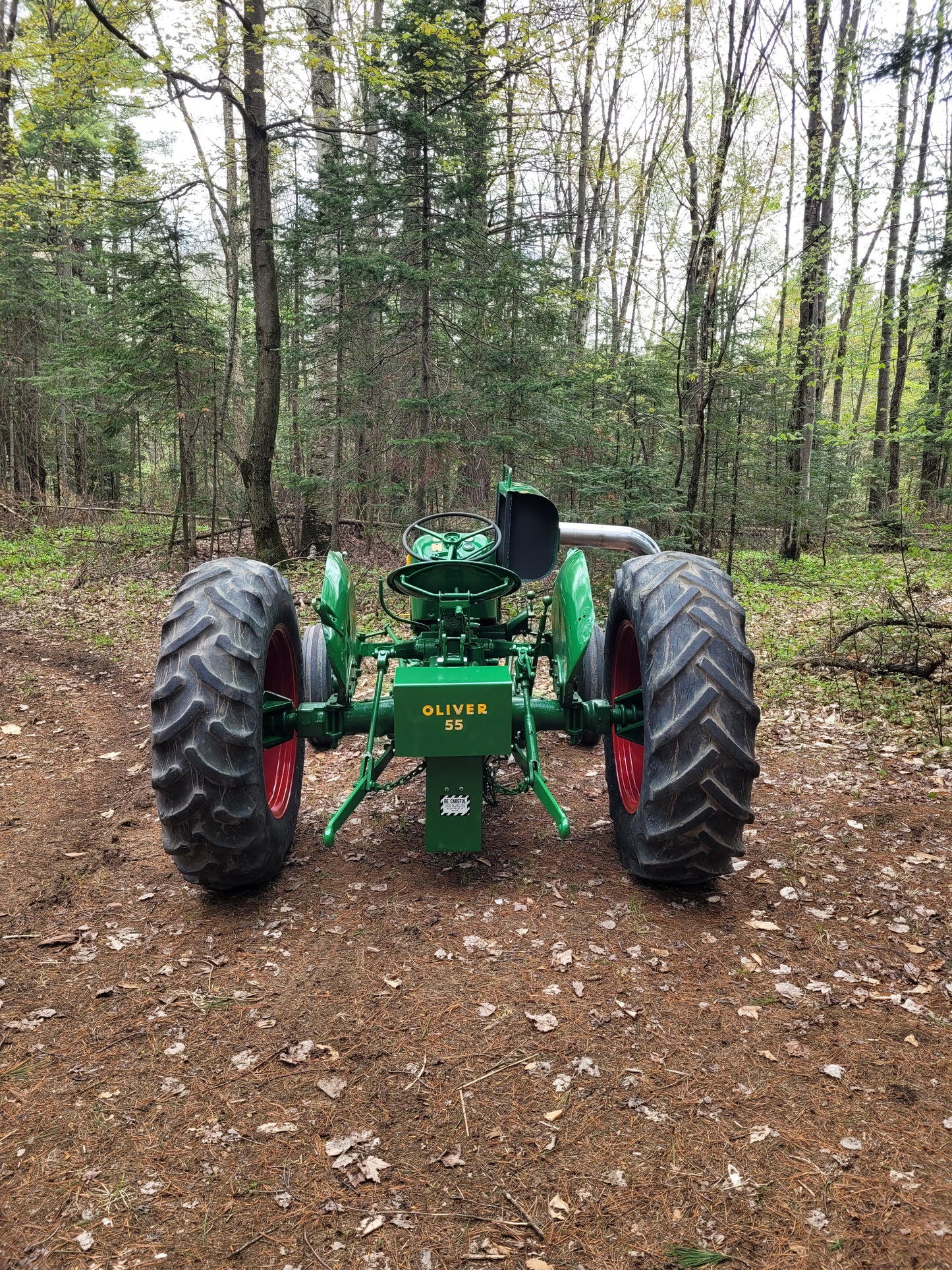 400015- TracteurBBQ Oliver Super 55