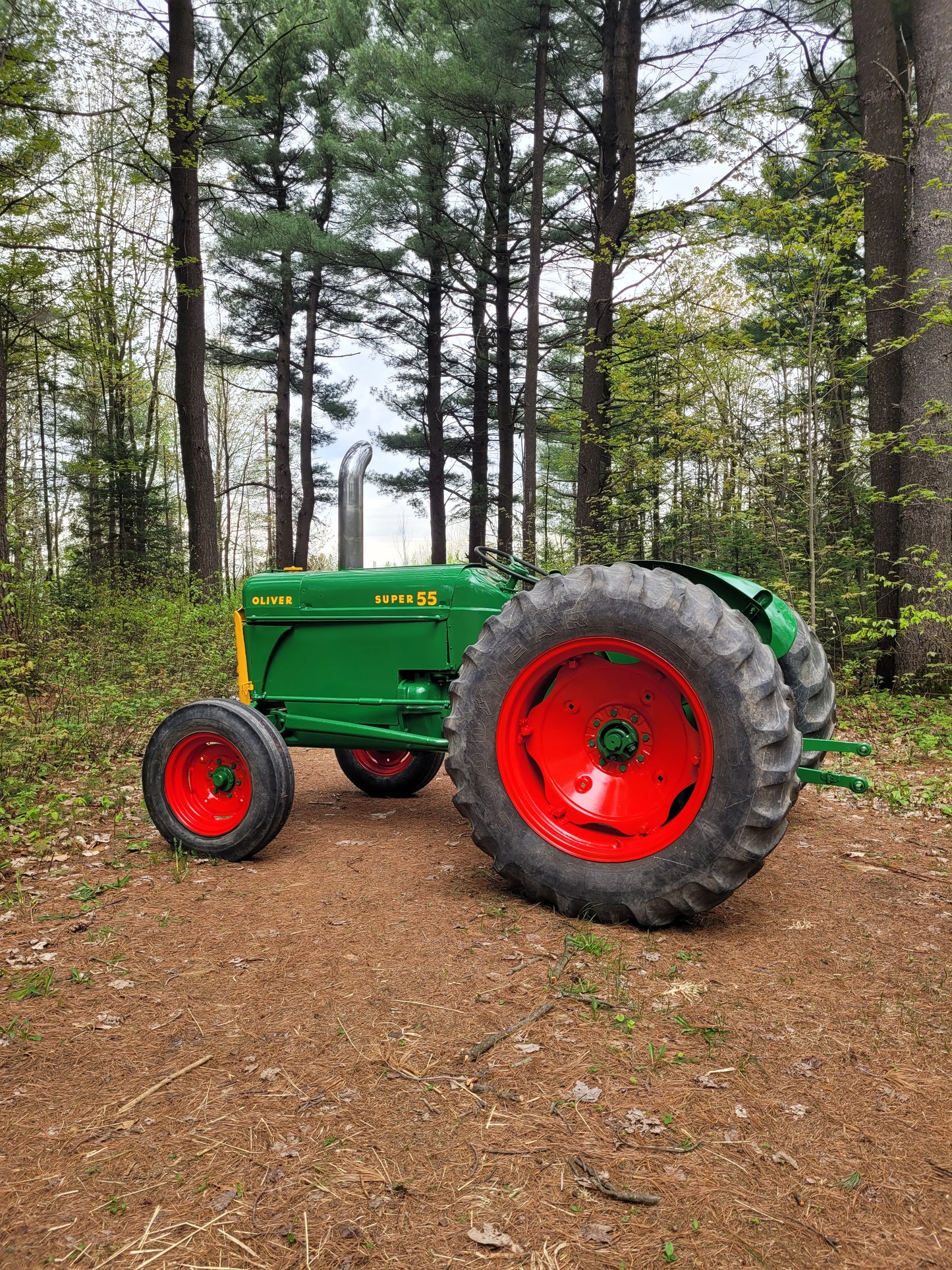400015- TracteurBBQ Oliver Super 55