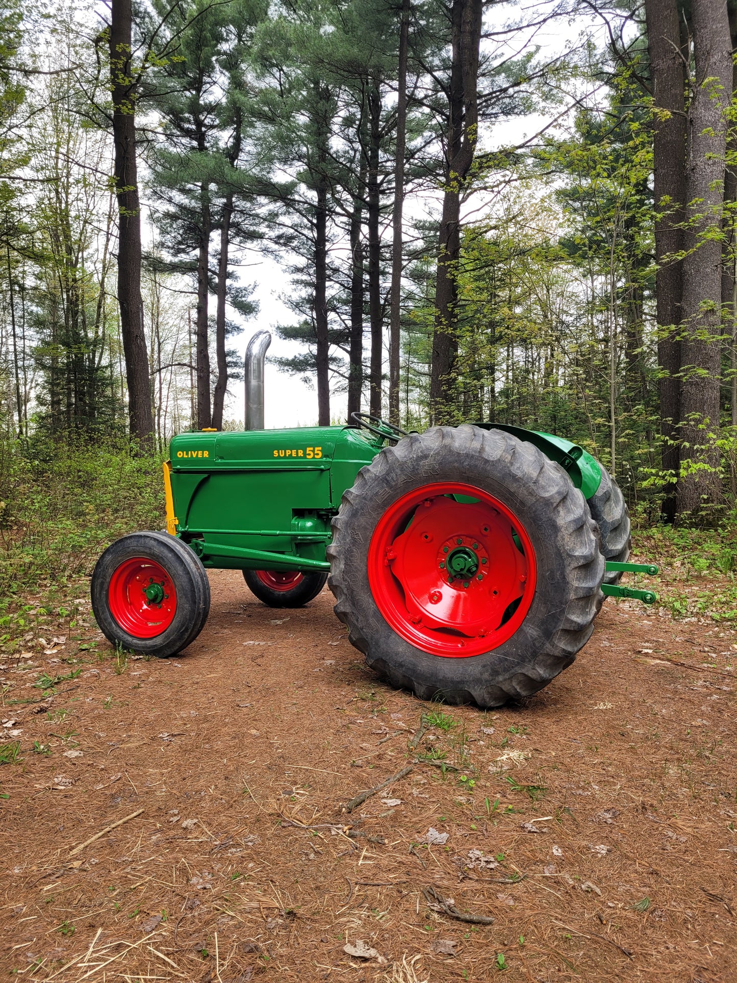 400015- TracteurBBQ Oliver Super 55